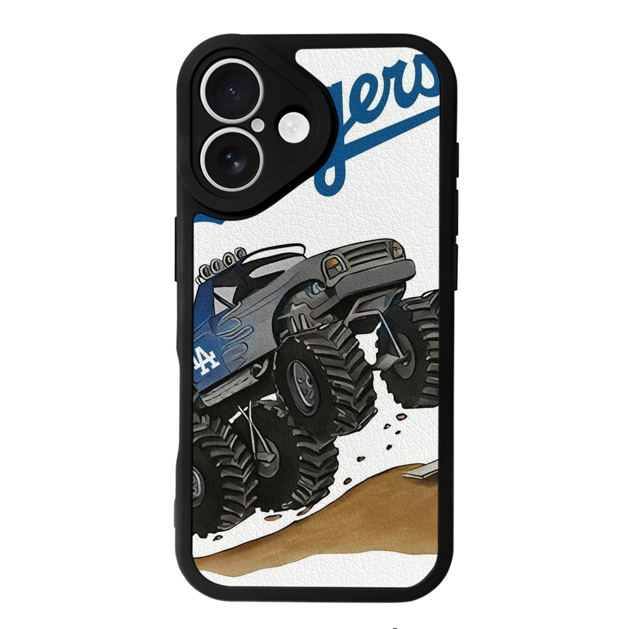  IPhone 16 Silicone Leather Case – UV Print, Lambskin Texture – Perfect Fit, Wireless Charging Compatible, Scratch Resistant, Precise Cutouts – Stylish Protection For IPhone 16